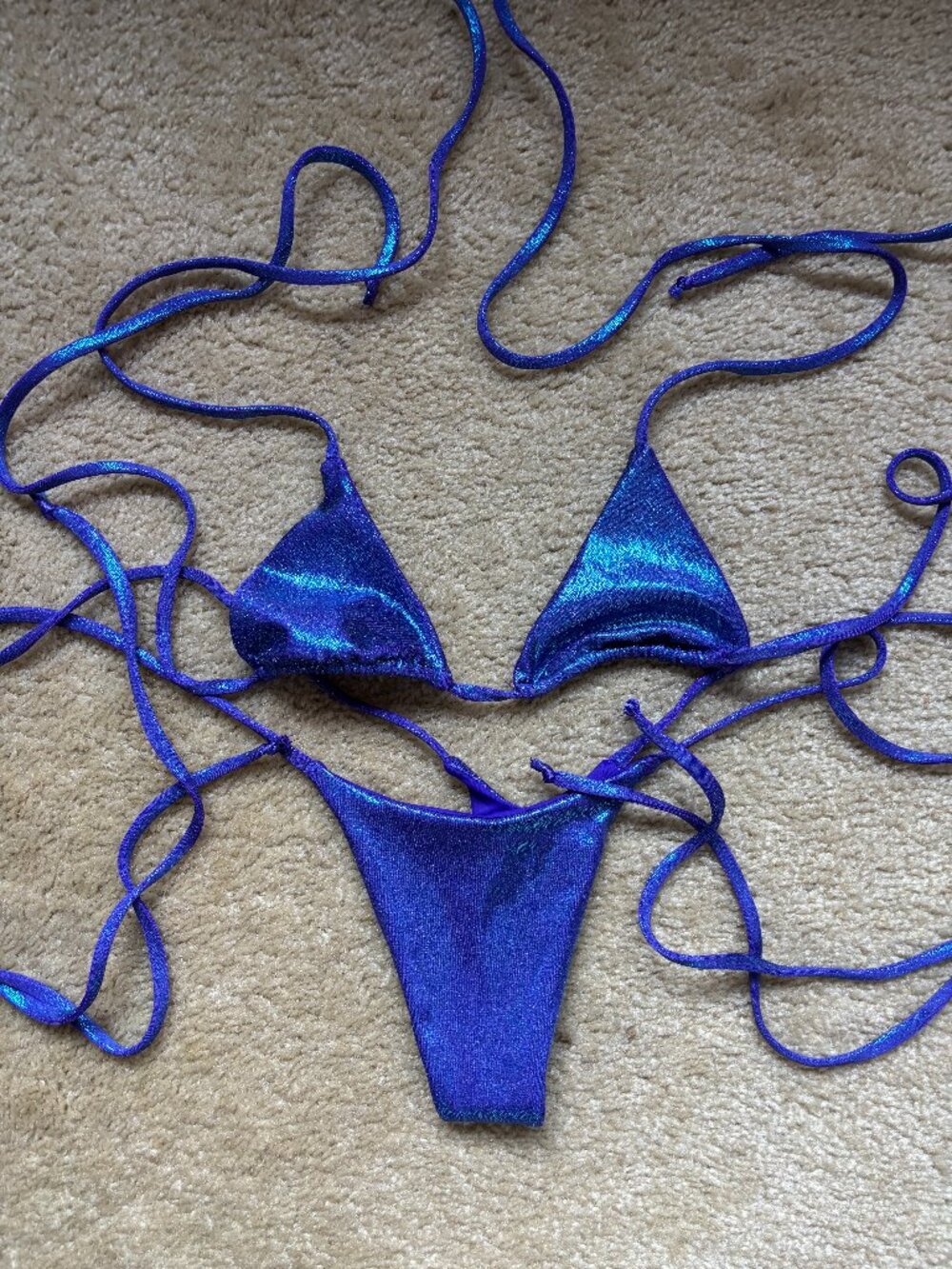 Like New MSM Mirabelle Bikini - Purple,  Size S